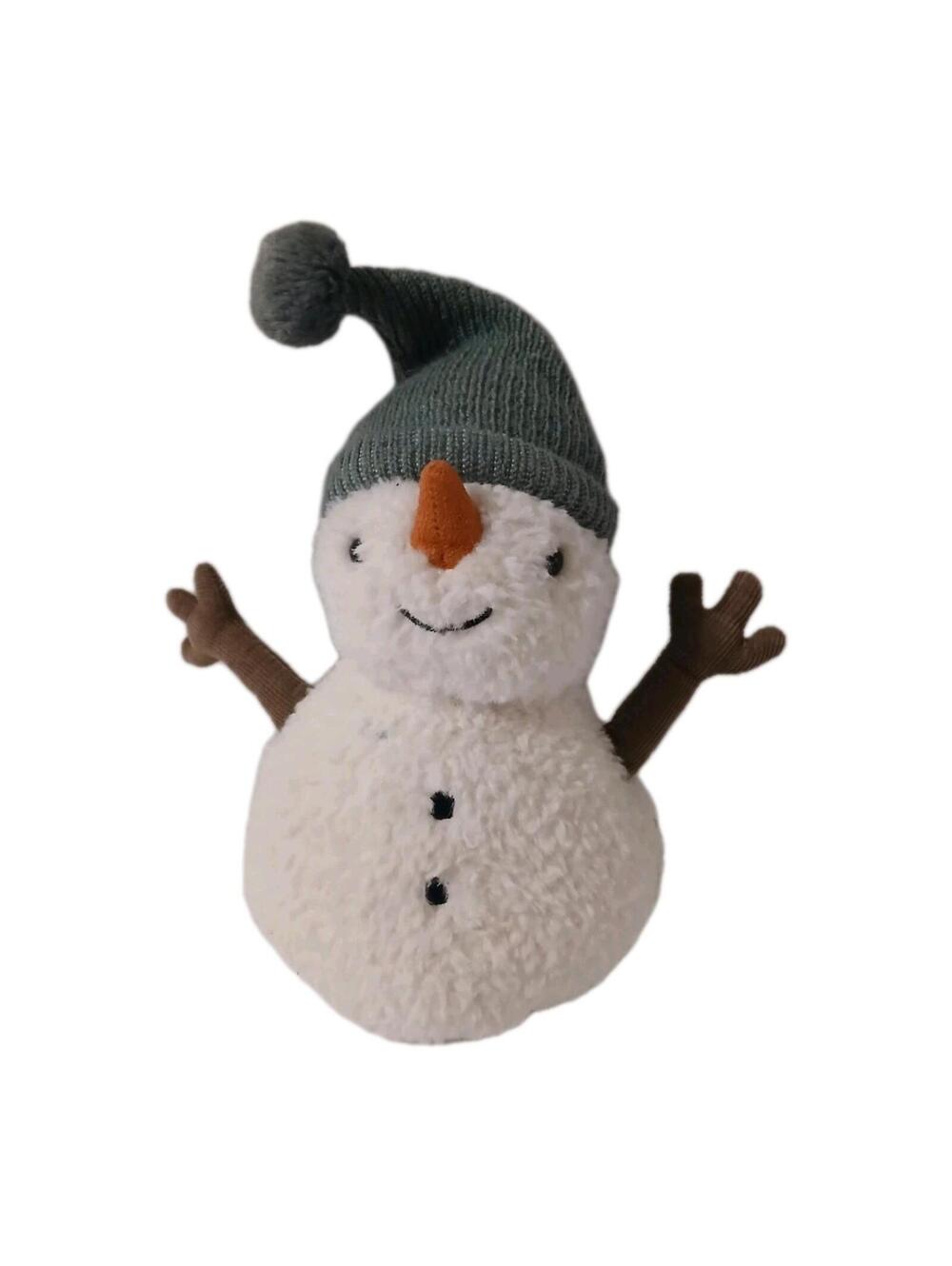 No Scarf Jellycat Maddy Snowman Plush Christmas Holiday About 8.5"